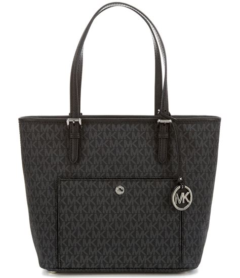 michael kors jet set tote black review